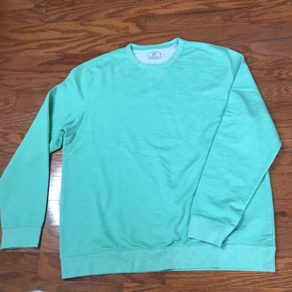 Southern Tide crew neck sweatshirt pastel green